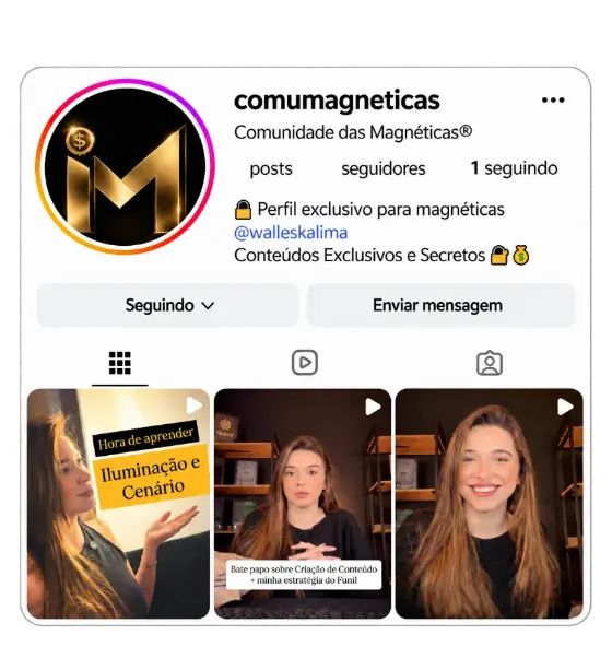 Comunidade no Instagram